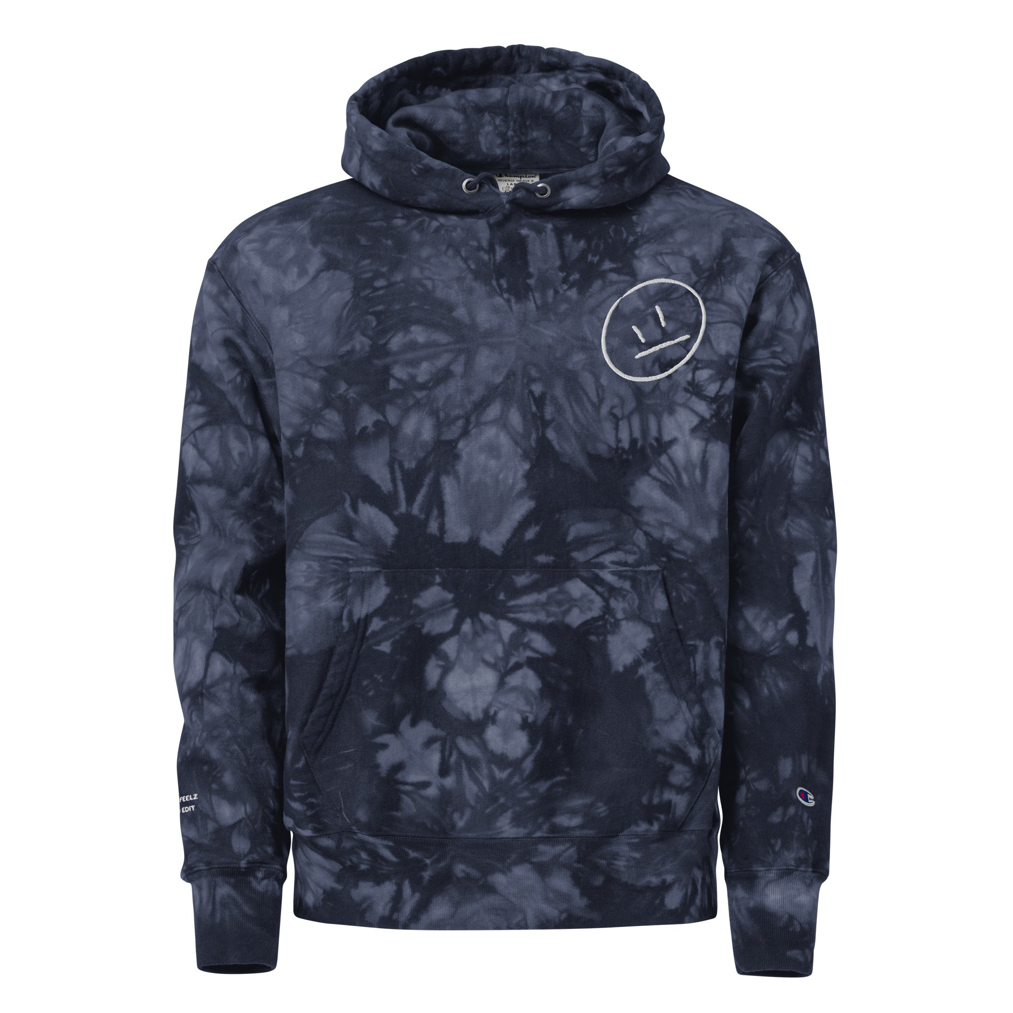 Limited Edition Wild Feelz: Bold Edit Champion Tie-Dye Hoodie