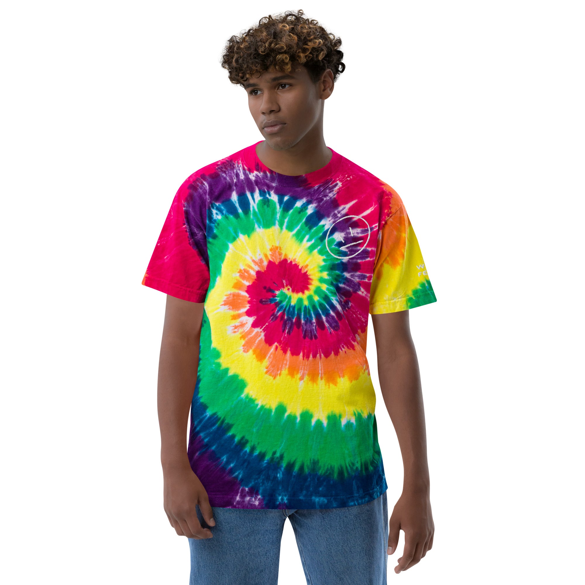 Wild Feelz Exclusive Tie-Dye Oversized T-Shirt