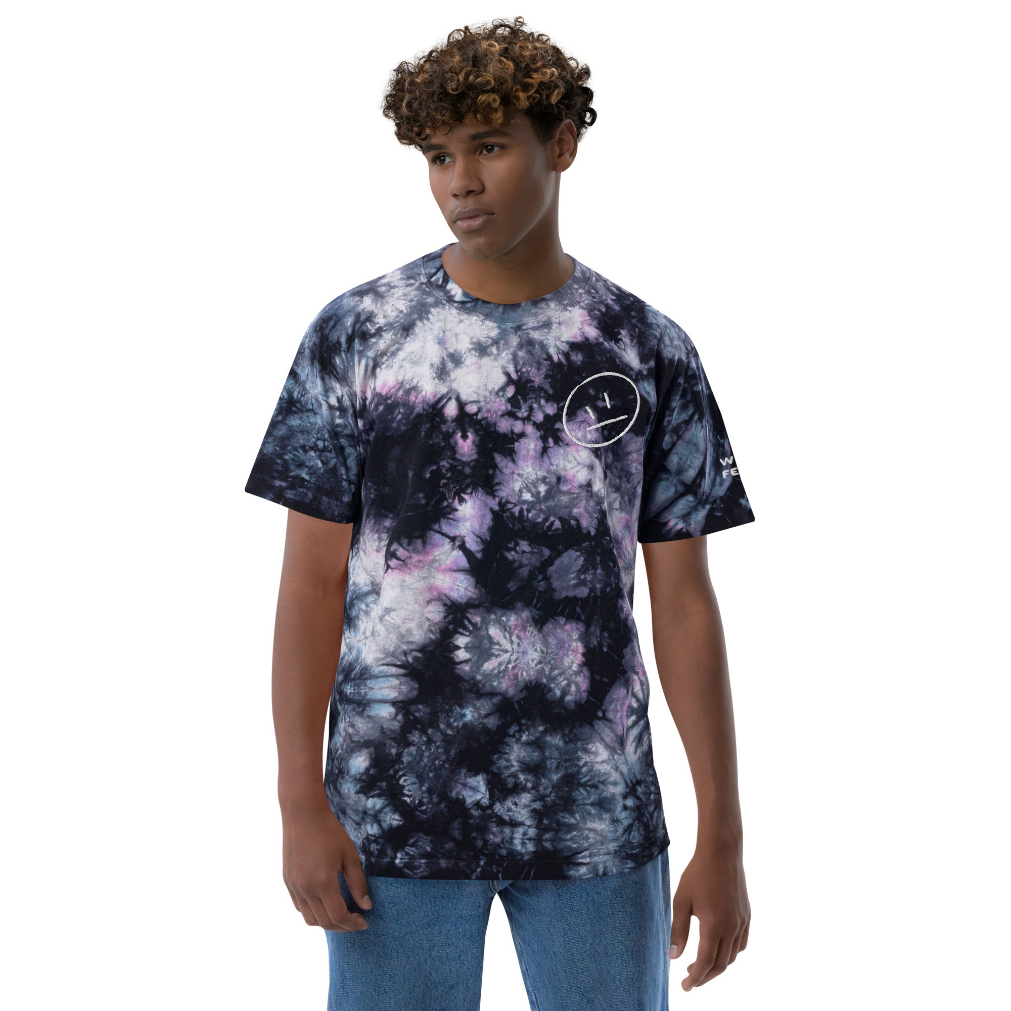 Wild Feelz Exclusive Tie-Dye Oversized T-Shirt