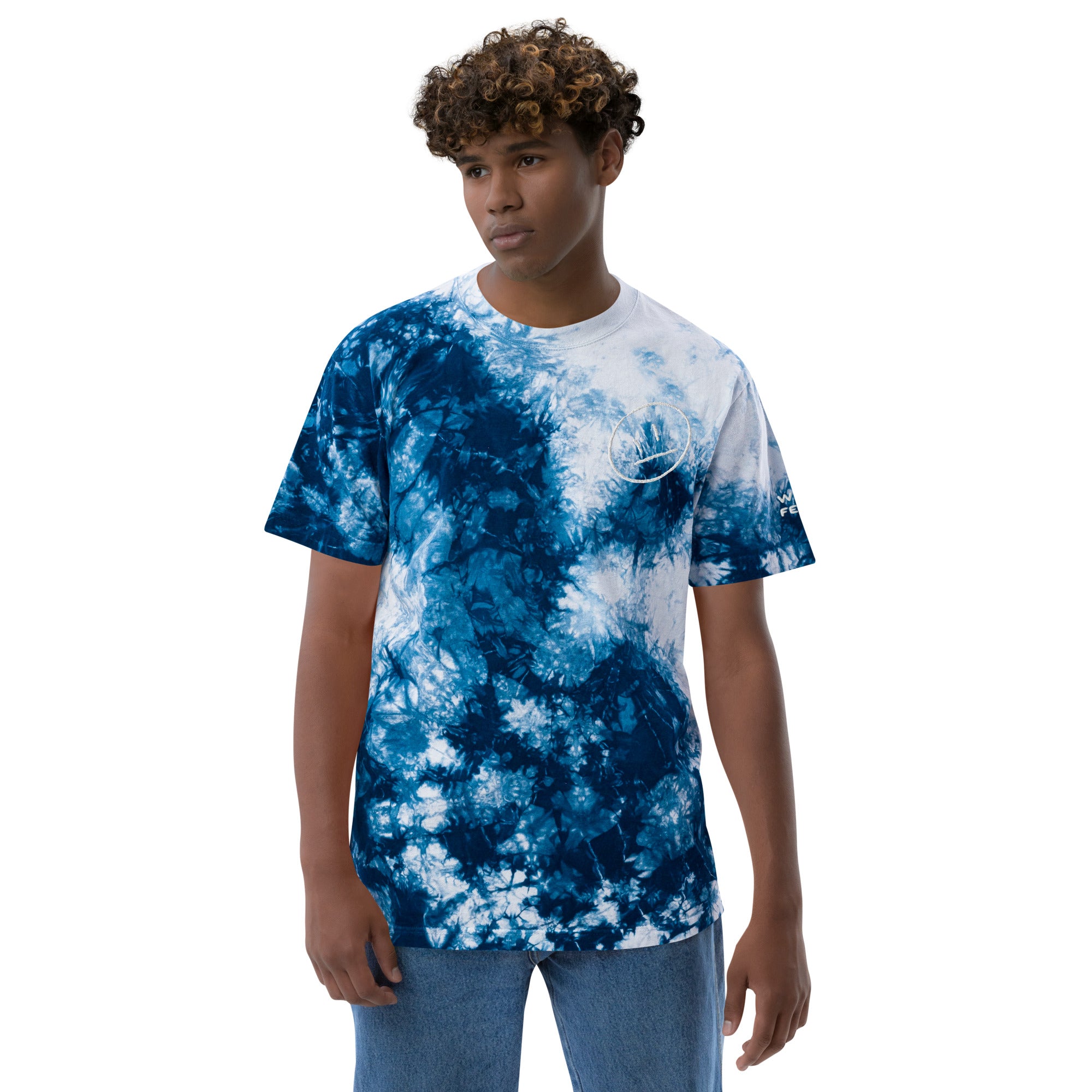 Wild Feelz Exclusive Tie-Dye Oversized T-Shirt